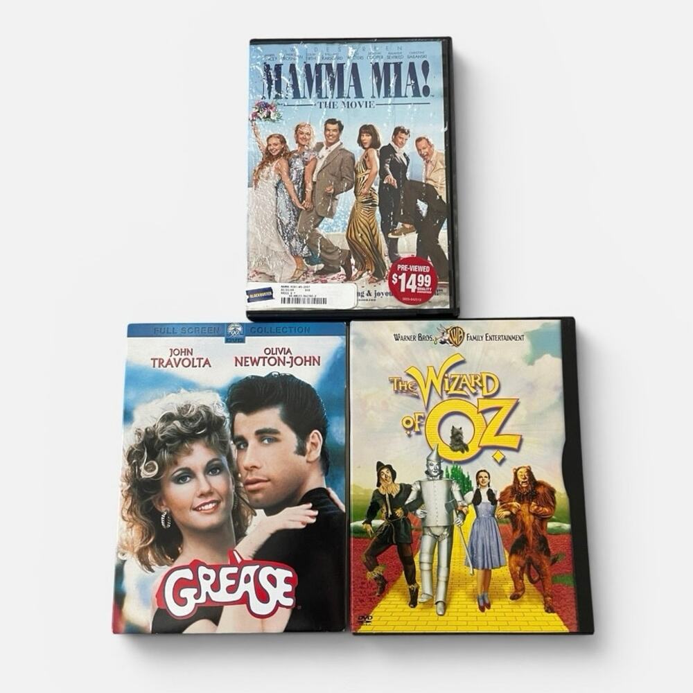 Classic Musicals 3 Movie DVD Bundle